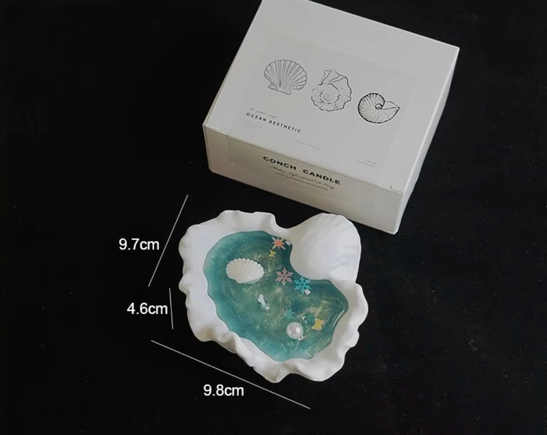 Clamshell Gel Candle