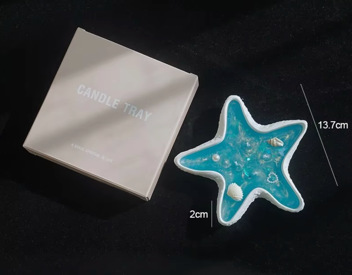Starfish Gel Candle
